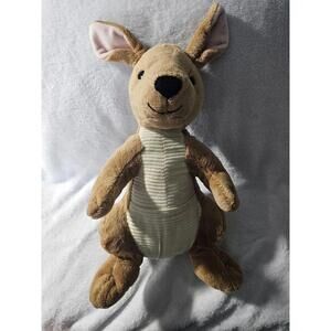 Kohl's Cares Kangaroo Plush Toy Brown Pink Ears 14" Happy Soft Stuffed Animal